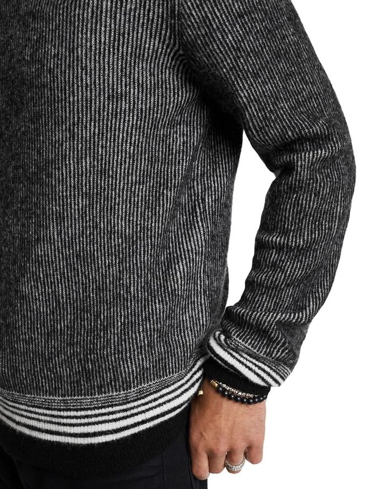 Tomar Regular Fit Ribbed Sweater