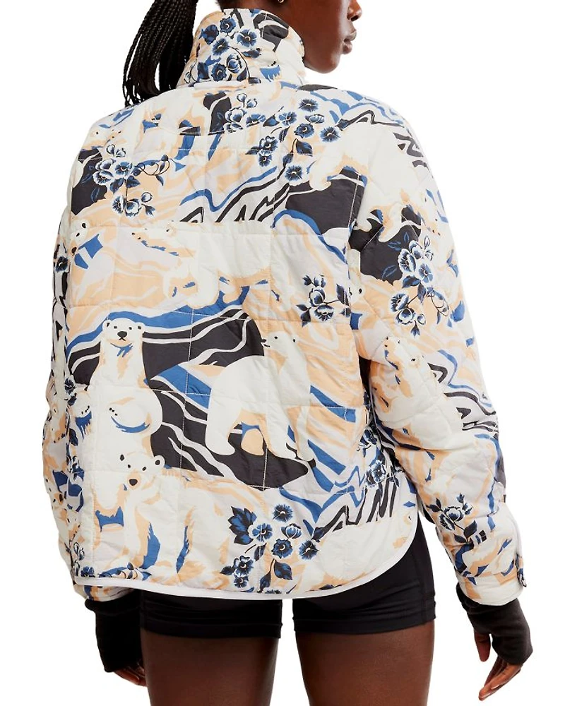 Pippa Packable Printed Jacket