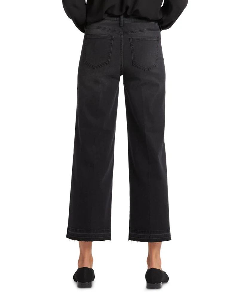 Teresa Wide Leg Ankle Jeans Crosswinds