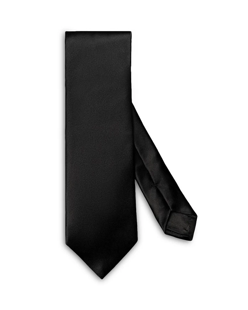 Solid Satin Silk Tie