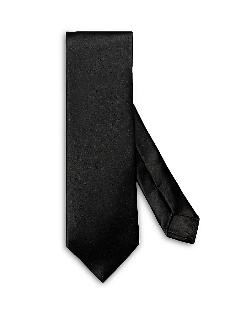 Eton Solid Satin Silk Tie