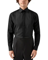 Eton Slim Fit Plisse Bib Tuxedo Shirt