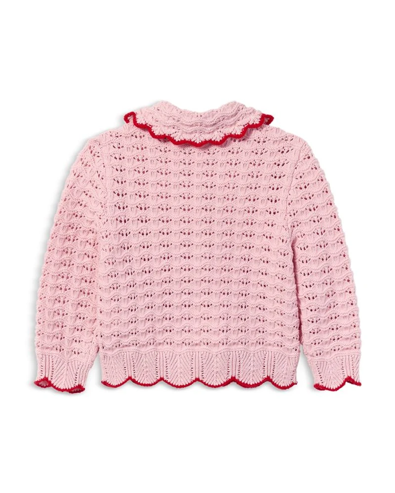 Girls' Textured Heart Cardigan - Little Kid, Big Kid