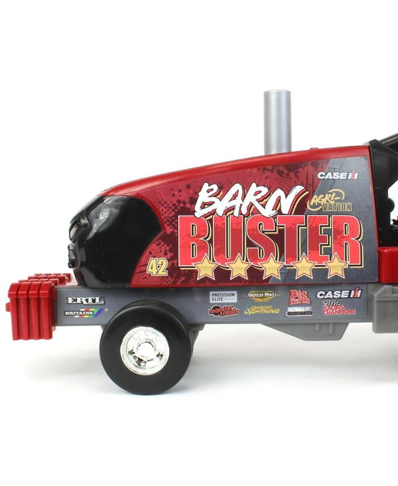 Unisex 1/16 Big Farm Case IH Barn Buster Pulling Toy Tractor 2-4 - Ages 5-7