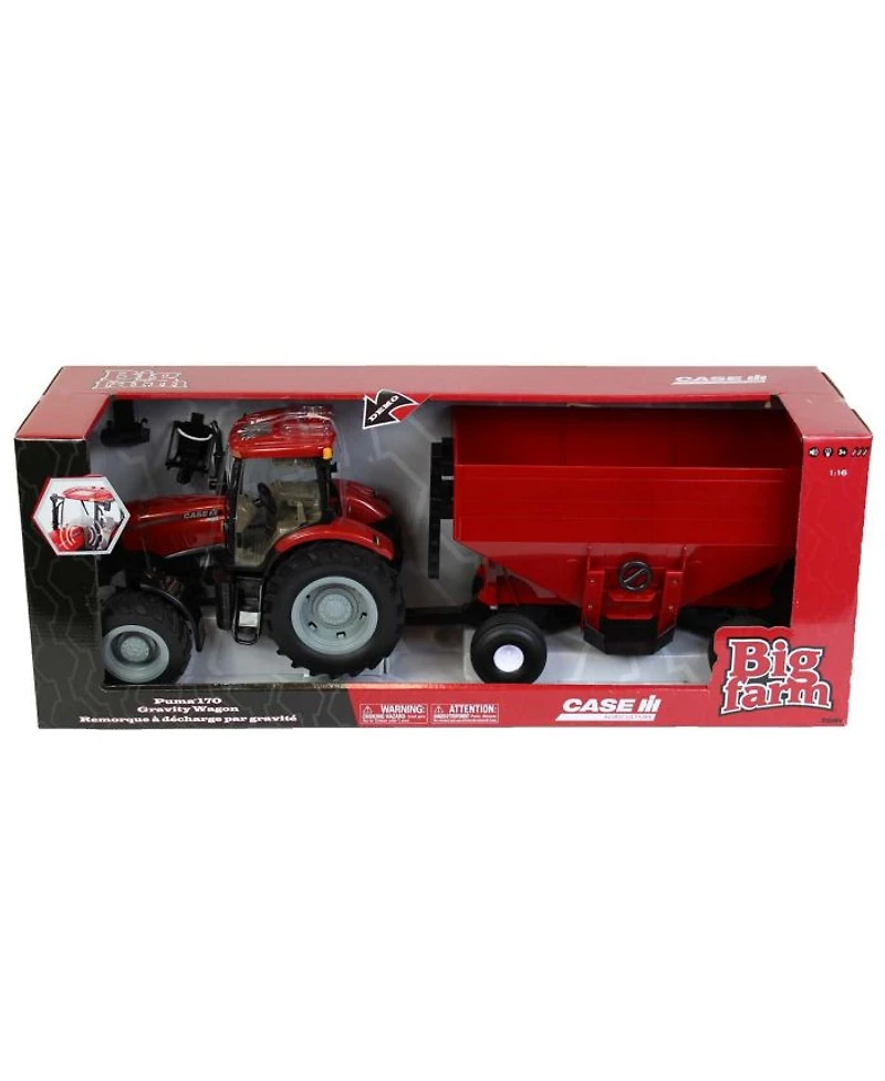 1/16 Big Farm Case IH Puma with Gravity Wagon 5-7 - Ages 5-7
