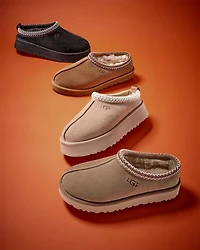 Men's Tasman Suede & Shearling Slippers
