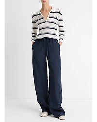 Mid Rise Utility Drawstring Pants