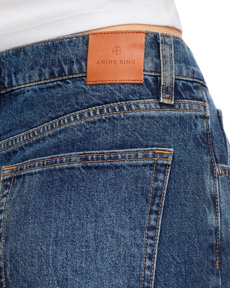 Brie Wide Leg Jeans Navy