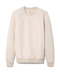 Corbet Quilted Crewneck Sweater