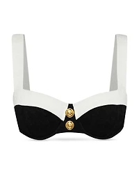 Alexandria Color Blocked Bikini Top