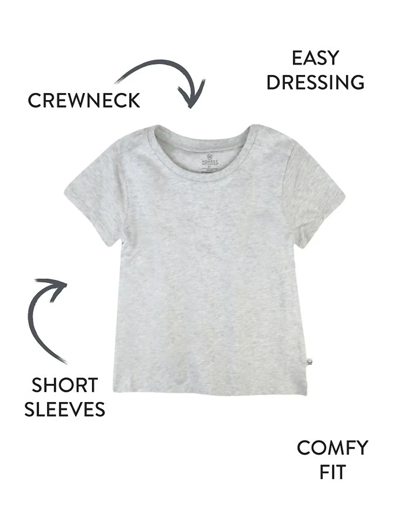 Unisex Short Sleeve Tees, Pack of 5 - Baby