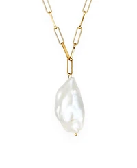 Luna Baroque Pearl Necklace