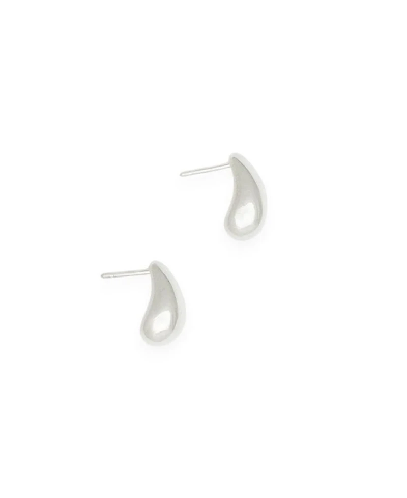 Mini Moondrop Earrings in Sterling Silver