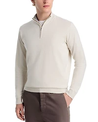 Crown Coolspun Cotton Quarter Zip Sweater