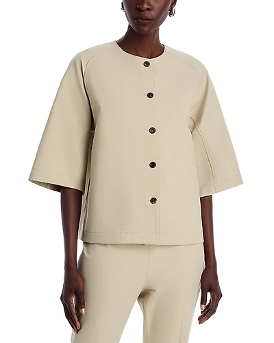 Lafayette 148 New York Button Front Jacket