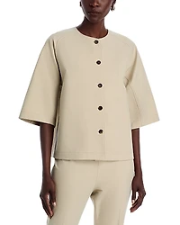 Lafayette 148 New York Button Front Jacket