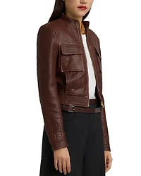 Vintage Edge Nappa Leather Jacket