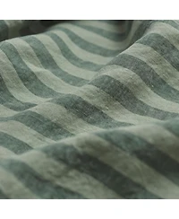 Pembroke Stripe Linen Blend Pillowcases, Square Decorative Pilllow