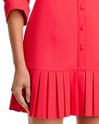 Lucilla Twist Front V Neck Dress