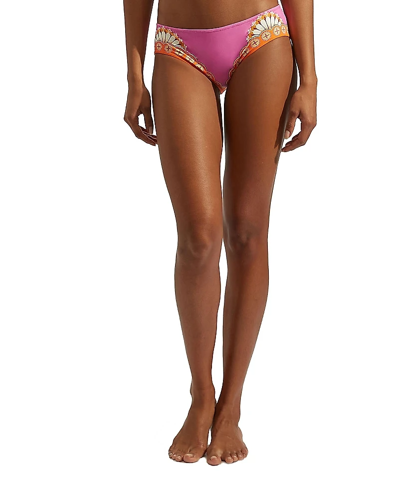 La DoubleJ Sunset Bikini Bottom (Placee) Napoli Plates Placee Pink