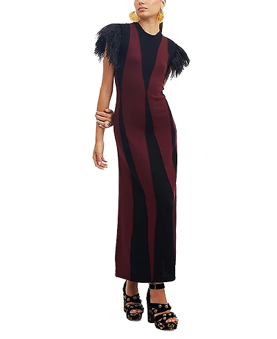 La DoubleJ Harlequin Sleeveless Dress