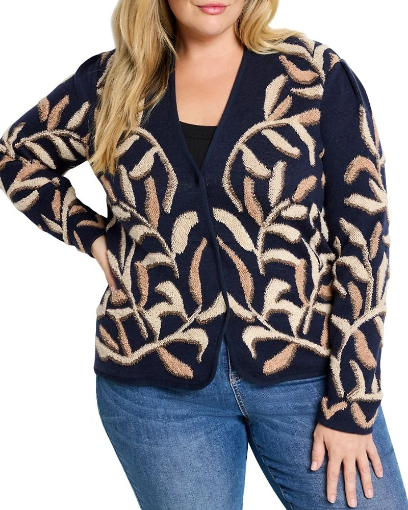 Midnight Fern Cardigan