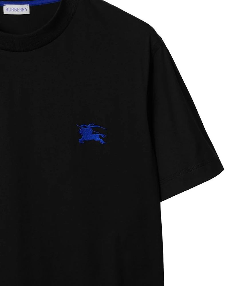 Classics Cotton Equestrian Knit Embroidered Graphic Tee