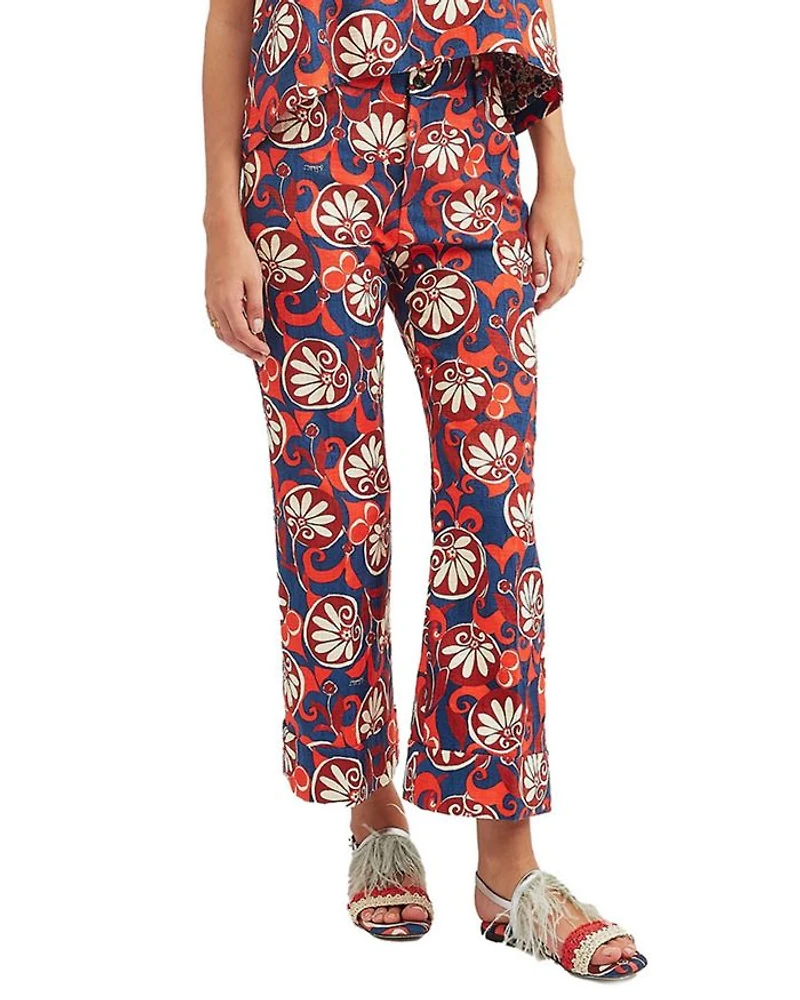 Hendrix Pants Moonflower Navy