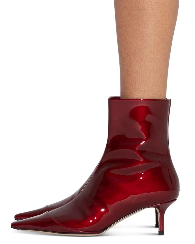 Women's Roe Patent Leather Booties
