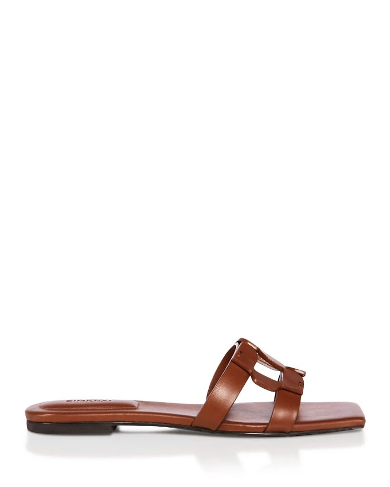 Women's Monogram Flat Sandals