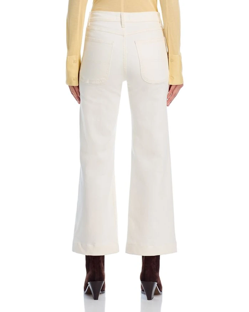 Clifford Cropped Ankle Jeans White