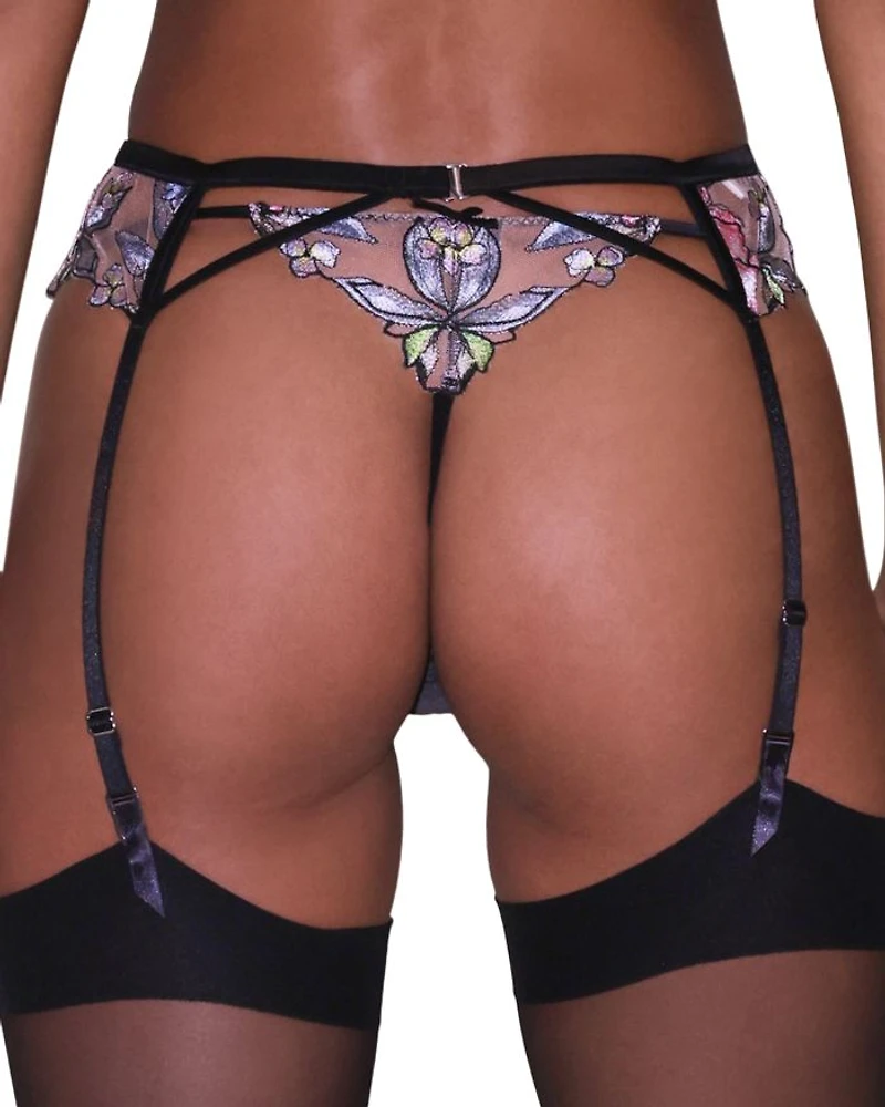 Fidelia Embroidered V String