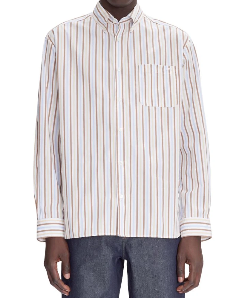 Mateo Printed Button Down Shirt
