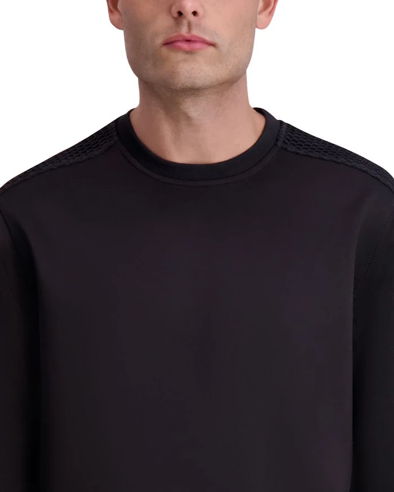 Scuba Mesh Sweatshirt