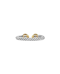 Sterling Silver & 14K Yellow Gold Renaissance Ring with Diamonds