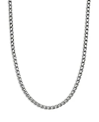 Men's Sterling Silver Extra Large Box Chain, 5.2mm