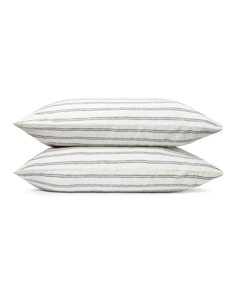 Kemptown Stripe Linen Blend Pillowcase (Pair), Standard