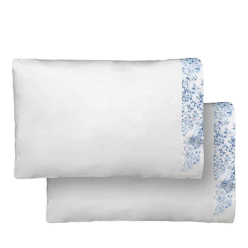 Dea Palm Beach Glicine Floral Print Pillowcase Pair