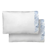 Dea Palm Beach Glicine Floral Print Pillowcase Pair