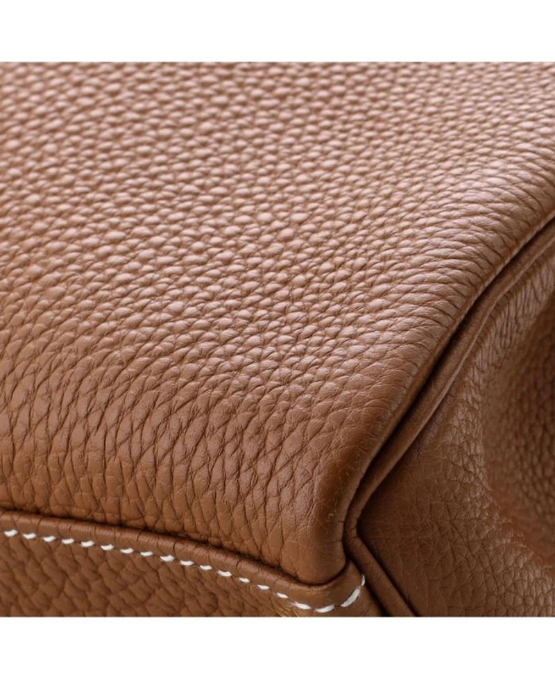Kelly 28 Handbag Brown Togo with Gold Hardware