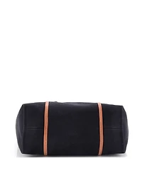 27 Etriviere Pocket Tote Toile and Leather