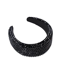 Malibu Sugar Girls' Colored Rhinestone Puff Headband - Kid