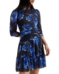 Ted Baker Carmall Gathered Mini Dress