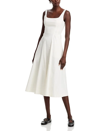 Aqua Square Neck Tank Dress - Exclusive