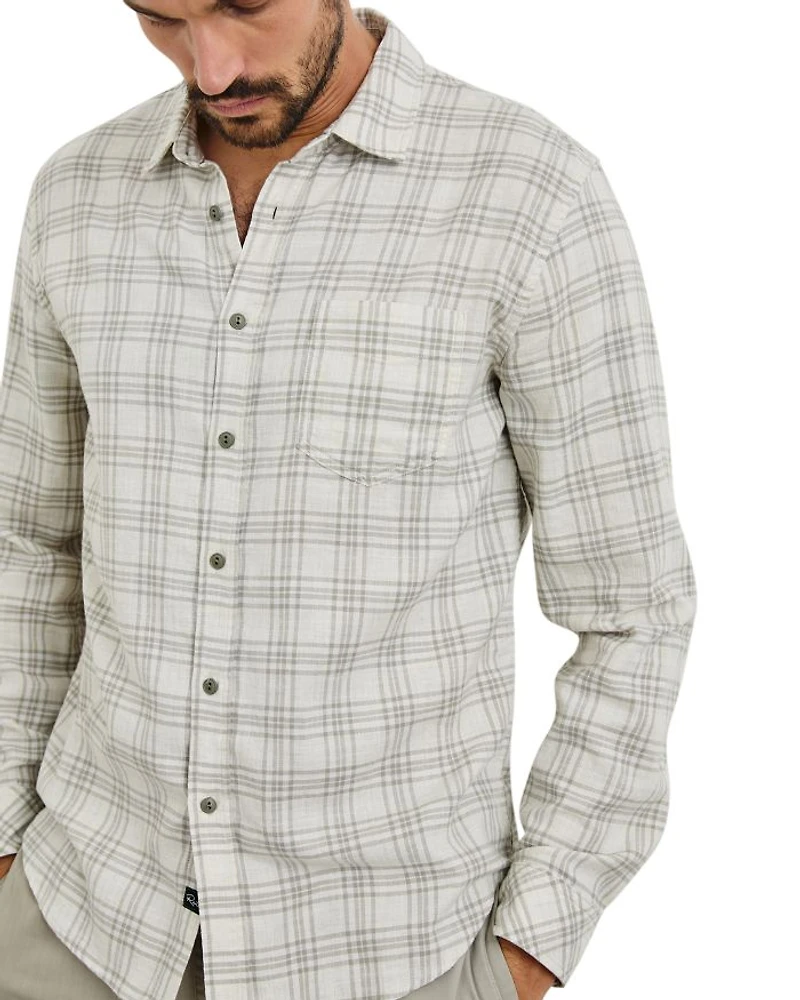 Wyatt Printed Button Front Shirt