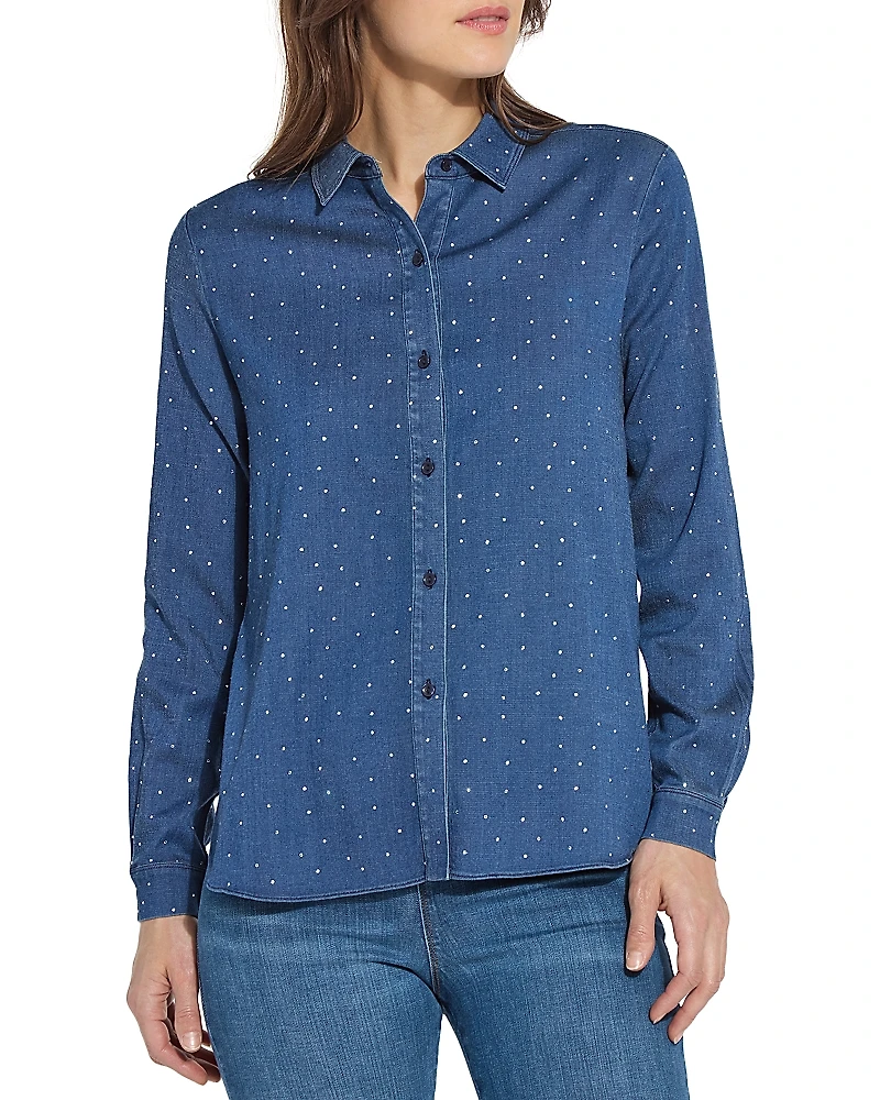 Lysse Plus Cataleya Crystal Shirt