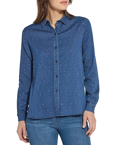 Lysse Plus Cataleya Crystal Shirt