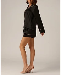 Kiki Silk Lounge Top