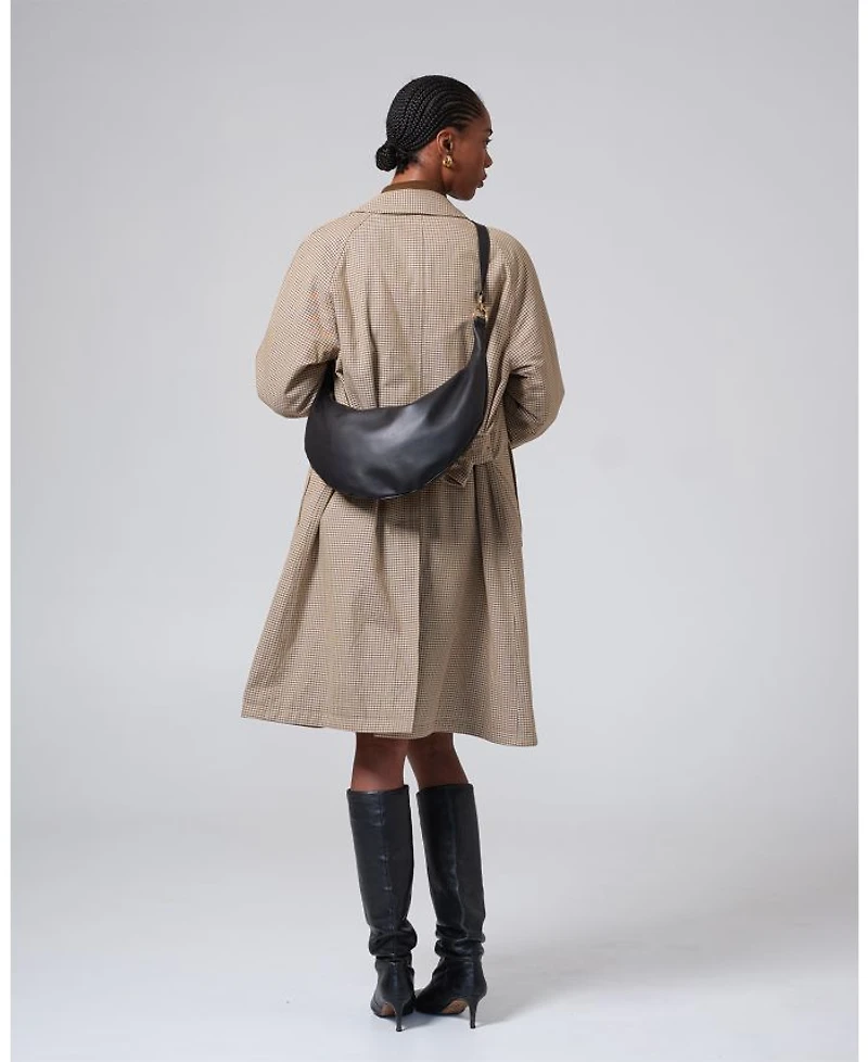 3-in-1 Convertible Hobo Crescent Ring Bag
