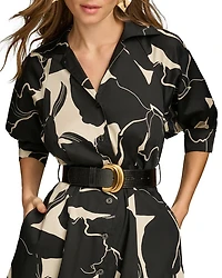 Belted Shirt Dress